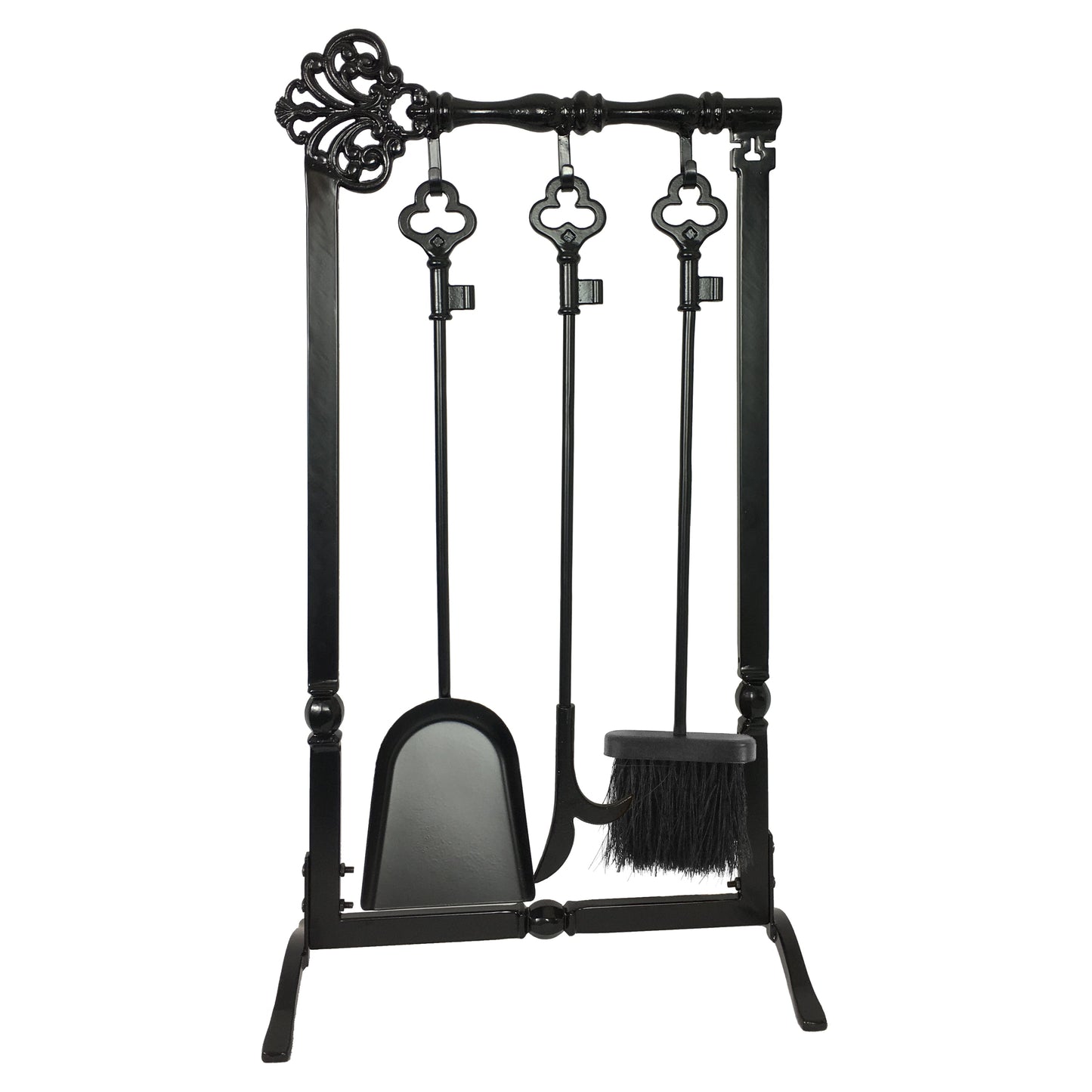 Cast Iron 4 Piece Fireset