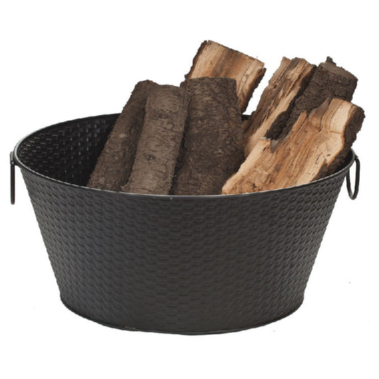 22" Dia. Steel Log Bucket