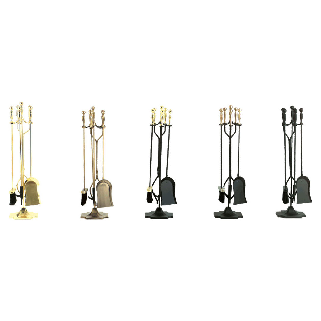 Steel 5 Piece Fireset