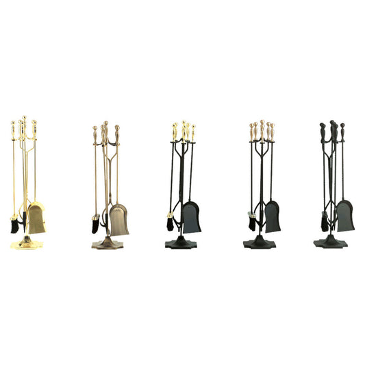 Steel 5 Piece Fireset