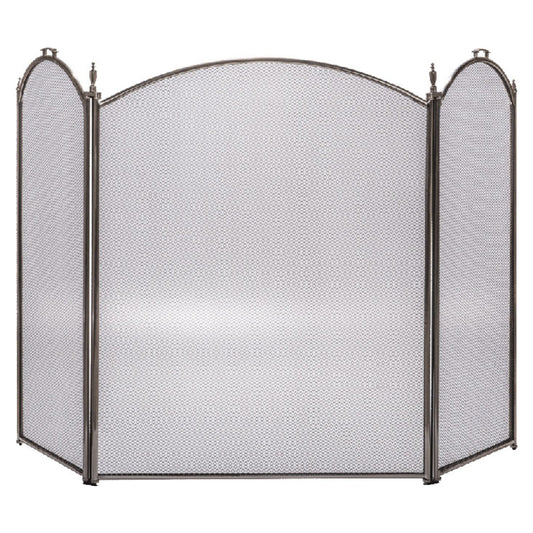 52" Steel 3 Fold Arched Screen
