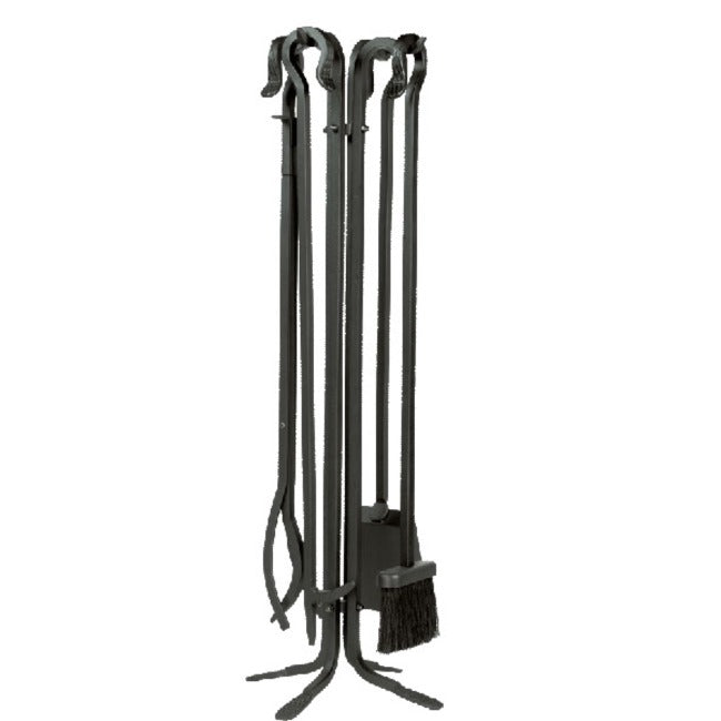 5 Piece Wrought Iron Fireset