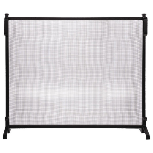 39" Steel Wrought Iron Panel Screen