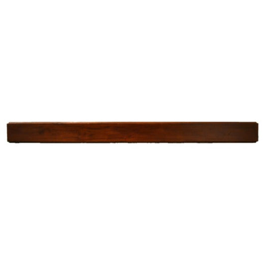 60" Teak Shelf Mantel