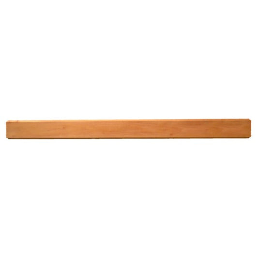 60" Teak Shelf Mantel