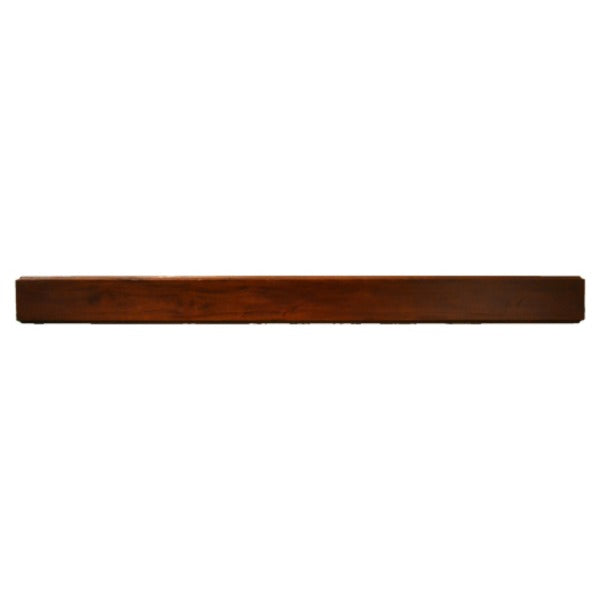 70" Teak Shelf Mantel