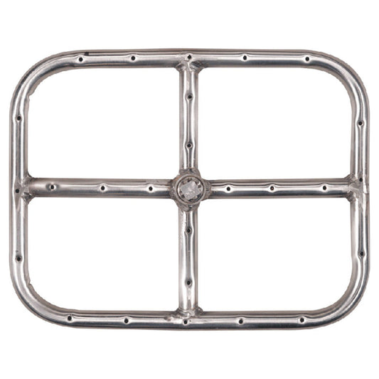 Stainless Steel Rectangular Fire Ring