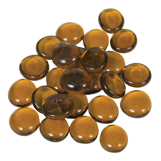 Tempered Glass Fire Beads 3/4" Size