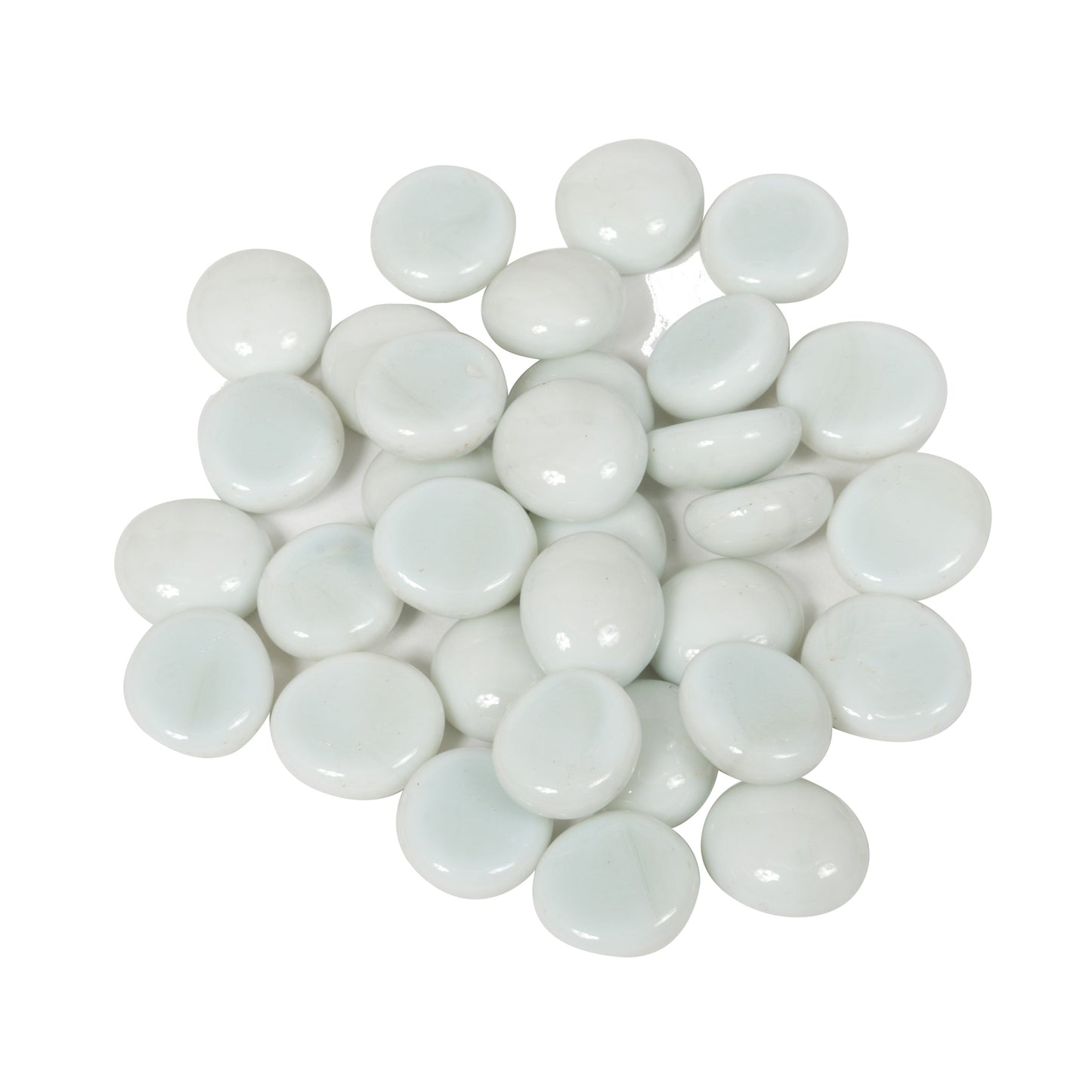 Tempered Glass Fire Beads 3/4" Size