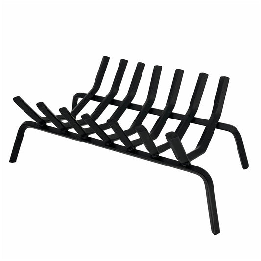 24 1/2" Steel 1 1/8" Diamond Steel Stock, 7 Bar, Rectangular Style Grate