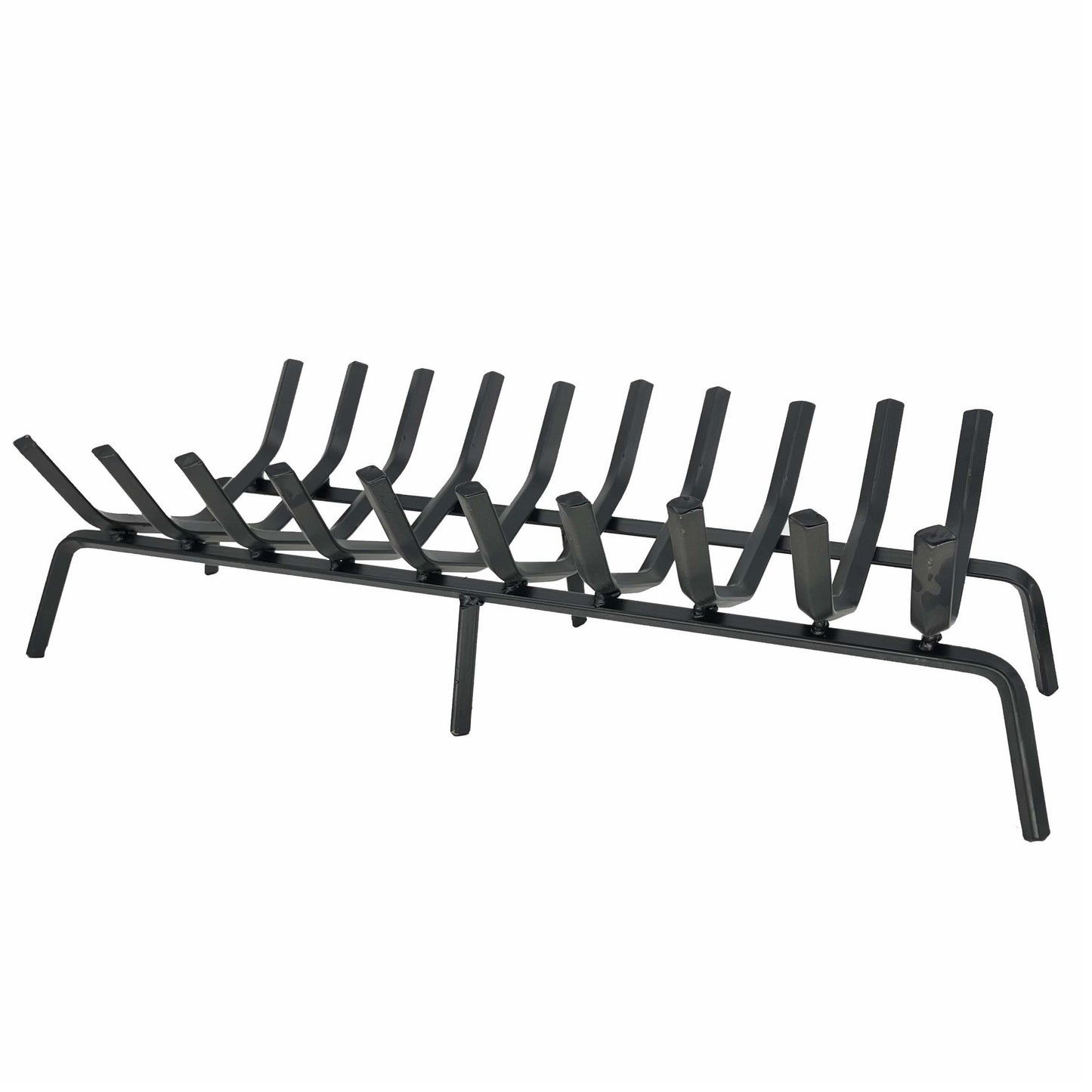 36 1/2" Steel 1 1/8" Diamond Steel Stock, 10 Bar, Rectangular Style Grate