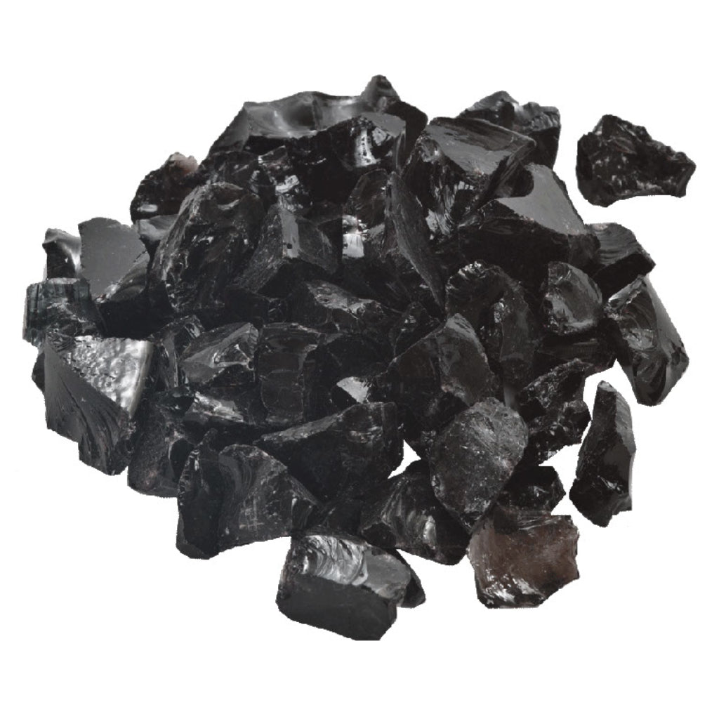 Tempered Glass Fire Glass 1/2" - 3/4" Size