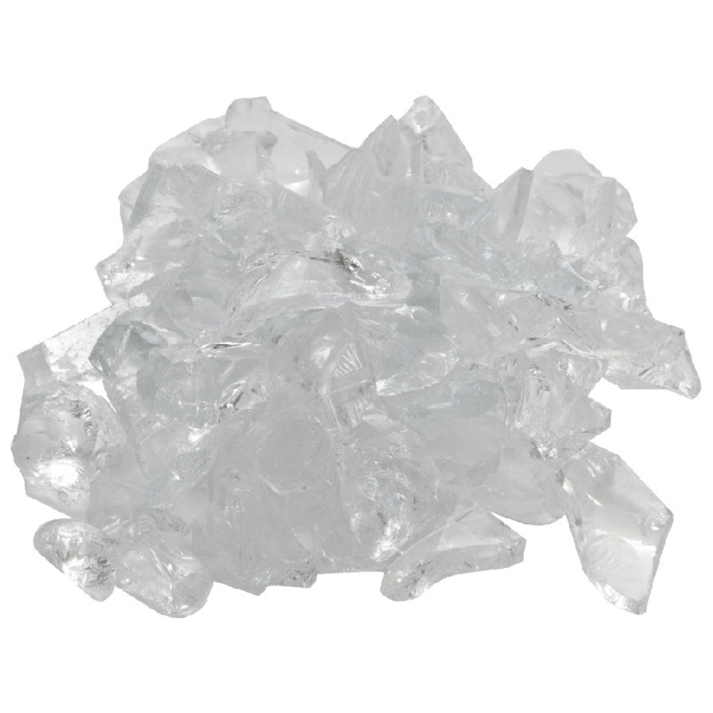 Tempered Glass Fire Glass 1/2" - 3/4" Size