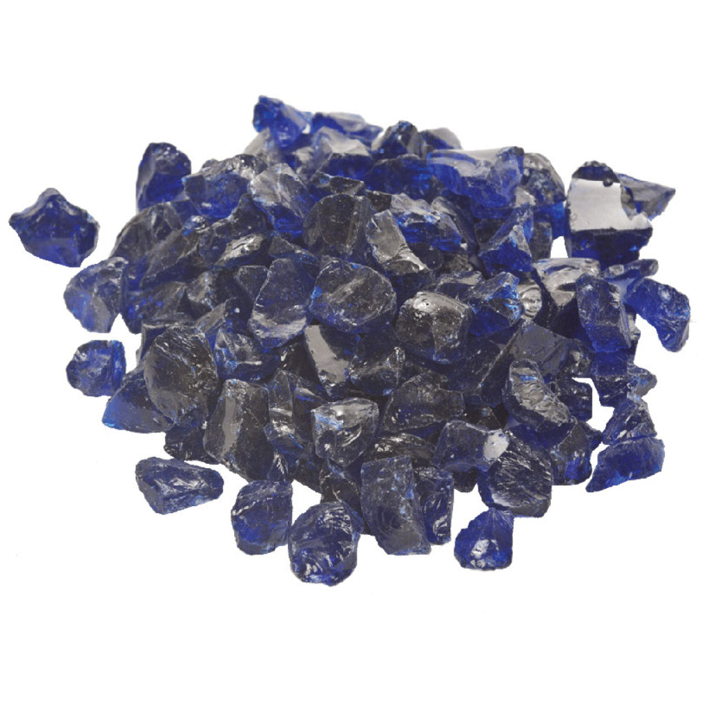 Tempered Glass Fire Glass 1/2" - 3/4" Size