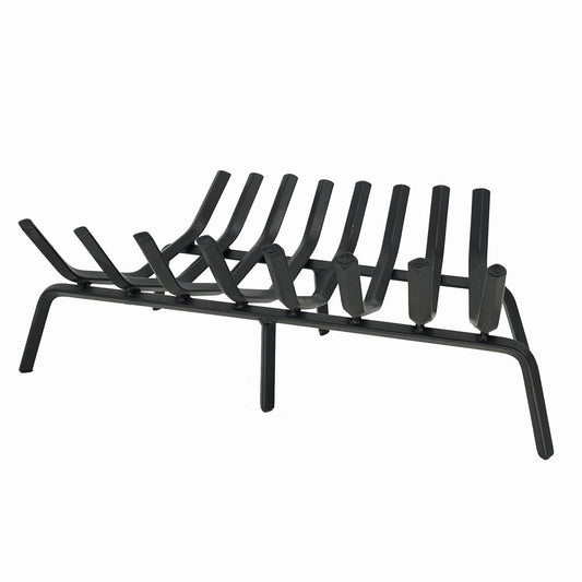 32" Steel 1 1/8" Diamond Steel Stock, 10 Bar, Tapered Style Grate