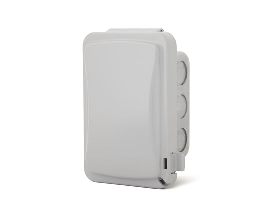 Infratech On/Off Duplex Stack Switch w/ Weatherproof Cover