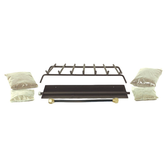30" Steel Gas Log Kit