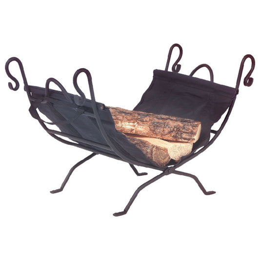 26 3/4" Steel Wrought Iron Log Holder