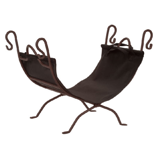 26 3/4" Steel Wrought Iron Log Holder