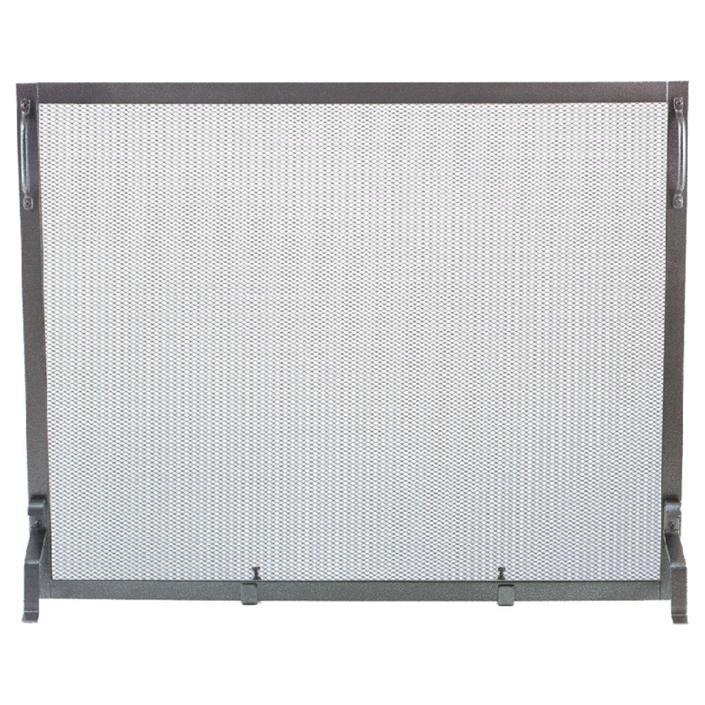 39" Steel Wrought Iron Panel Screen