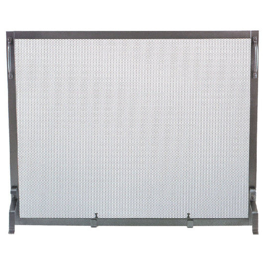 39" Steel Wrought Iron Panel Screen