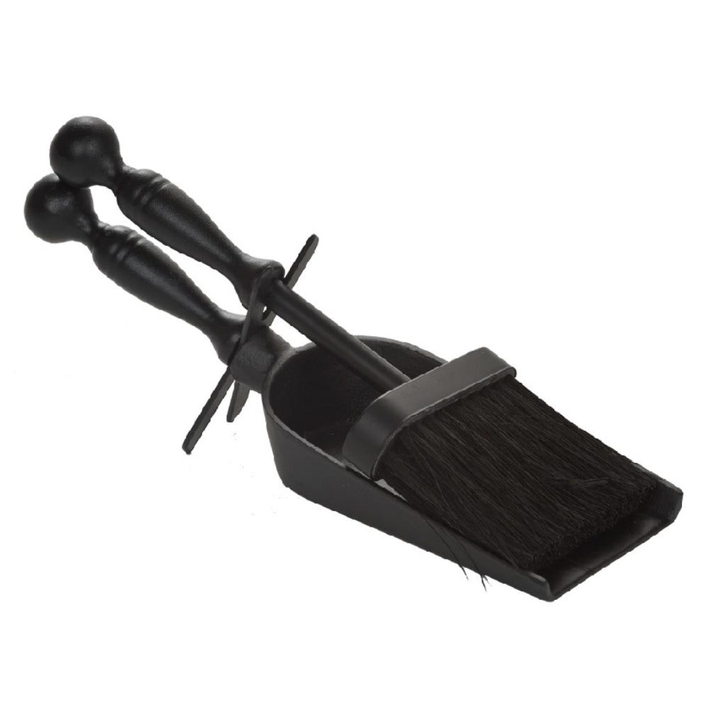 11 1/2" Steel & Cast Iron Ash Brush and Shovel