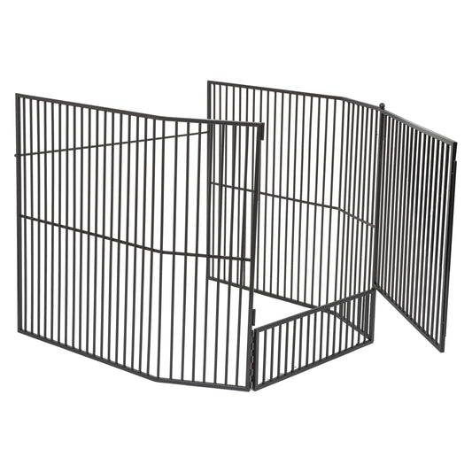 36 Steel Stove Guard Screen with Door