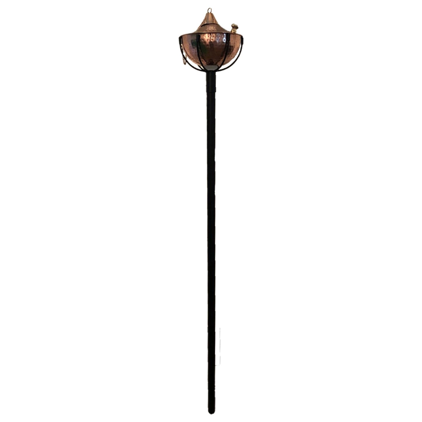 Steel & Copper Tiki Torch