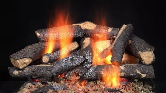 Supreme Oak Vented Gas Log Set