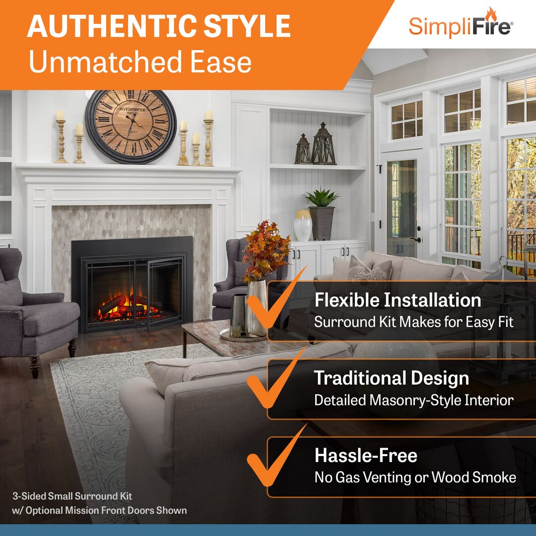 SimpliFire Electric Fireplace Insert