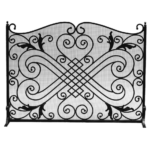 44" Steel Arched Panel Screen