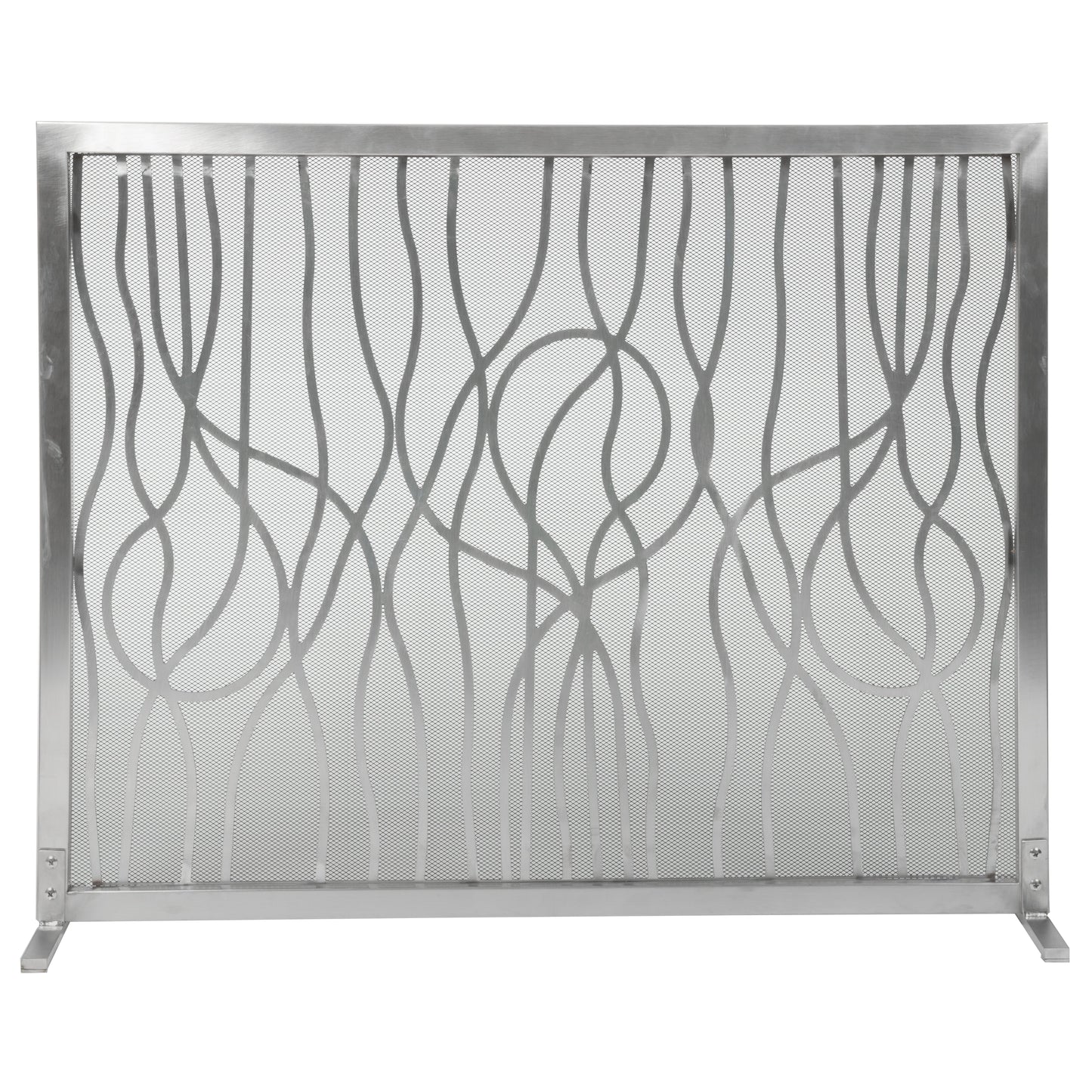 39" Stainless Steel Stainless Steel Panel Screen