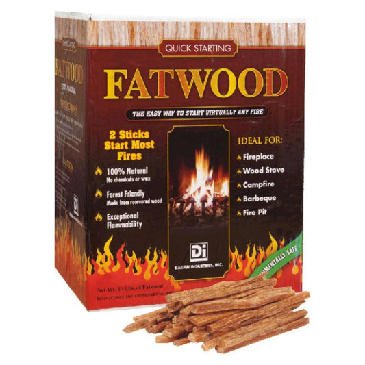 Recovered Wood Fatwood Firestarter in a Box