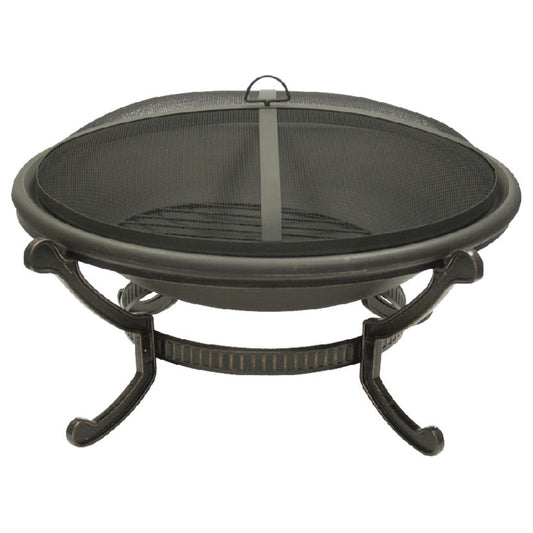 40" Dia. Steel Large Wood Burning Fire Pit