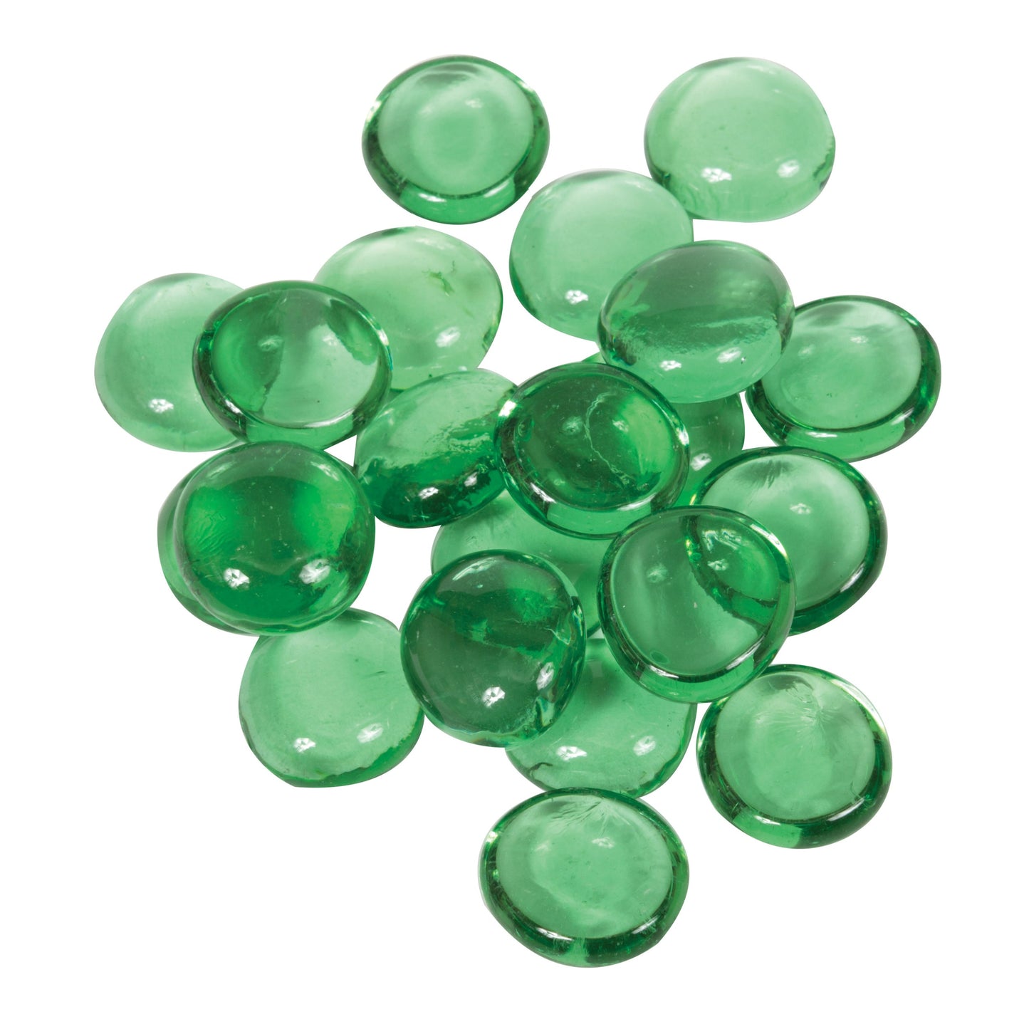 Tempered Glass Fire Beads 3/4" Size