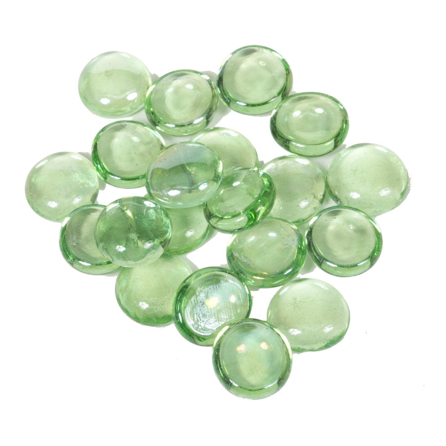 Tempered Glass Fire Beads 3/4" Size