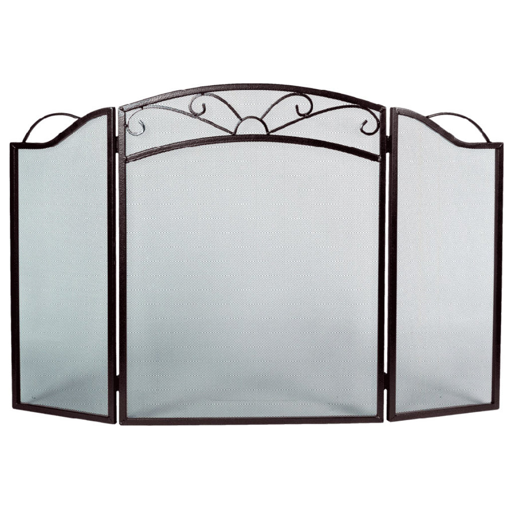 47" Steel 3 Fold Center Arched Screen