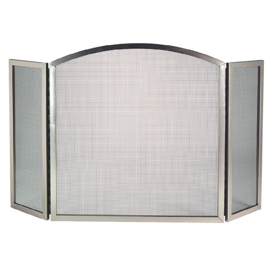 50" Steel 3 Fold Center Arched Screen